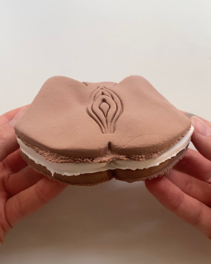 Coochie Cookie Ice-Cream Sandwich