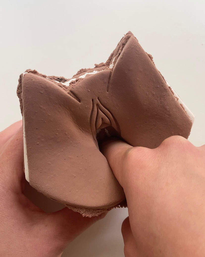 Coochie Cookie Ice-Cream Sandwich