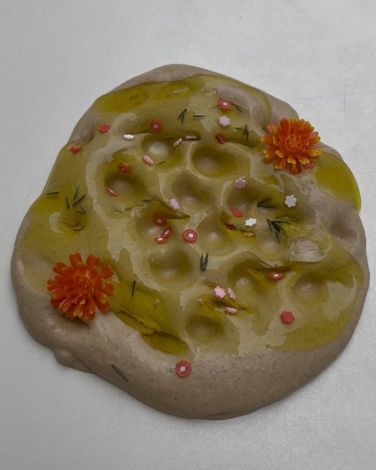 Floral Focaccia