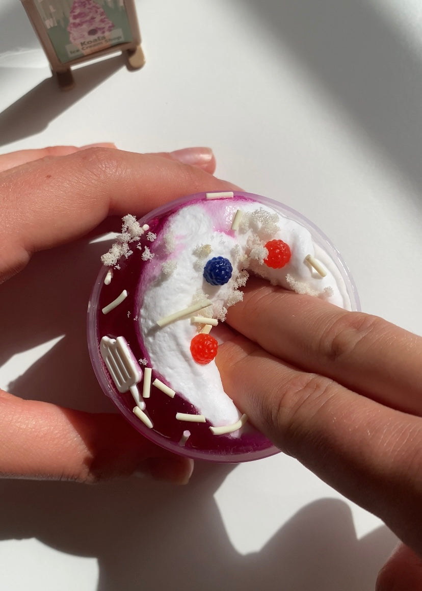 Red Berry Ripple Ice-Cream (alternative charms)